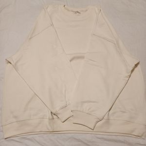 H&M Cream Sweatshirt size XL